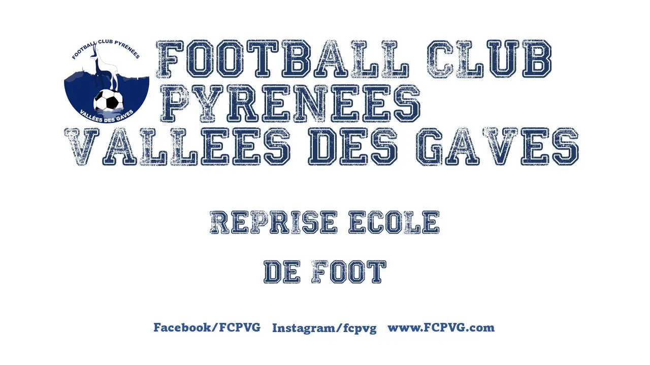 Football Club Pyrénées Vallées des Gaves annonce